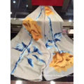 High Quality Customizable Digtial Printed Silk Scarf Fashionable